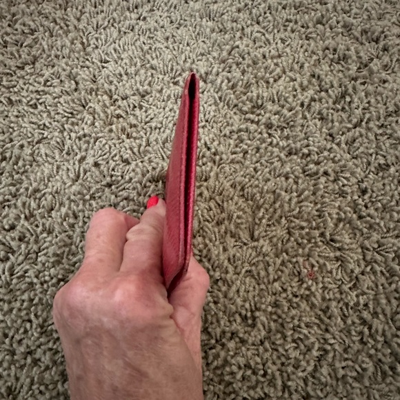 Authentic 2004 Louis Vuitton Red Epi Card Holder - Picture 7 of 13